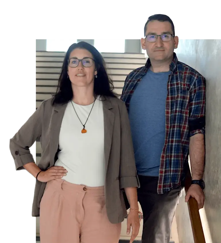 Schulleitungsteam Frau Kühn und Herr Sowade